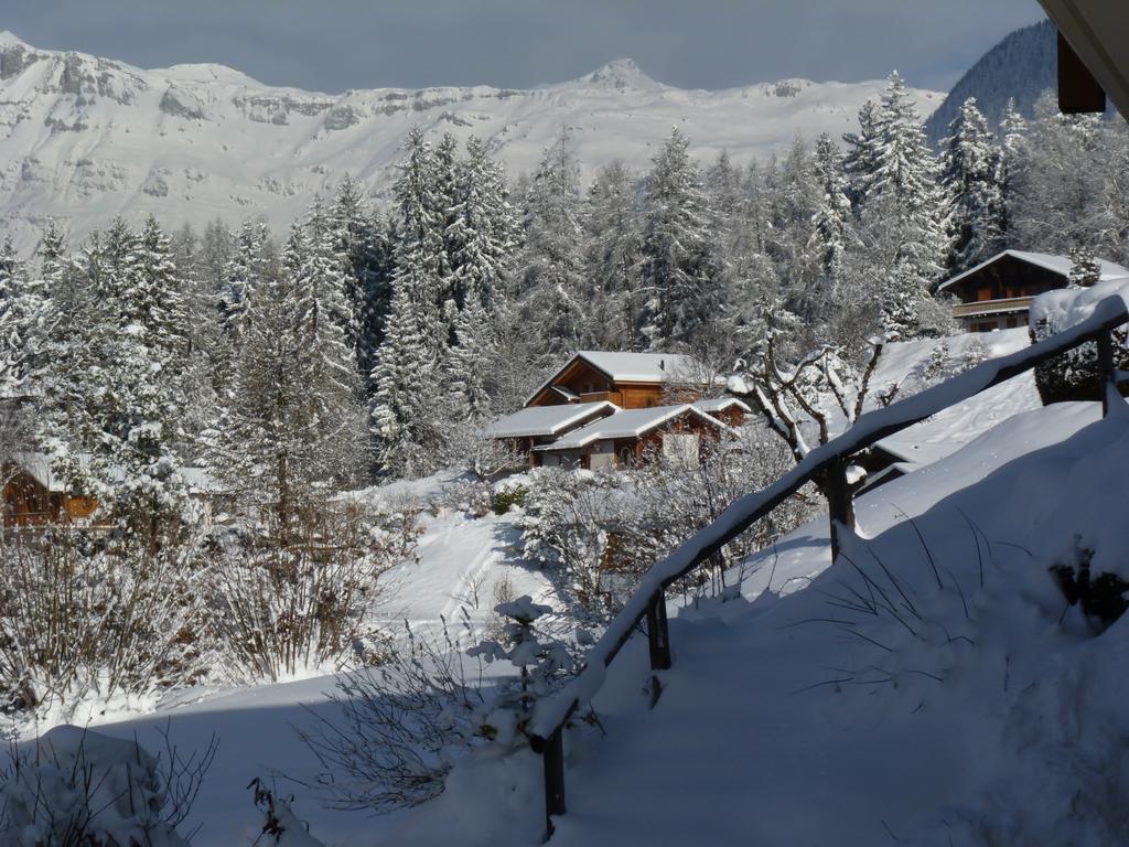 Bed and Breakfast Chalet Des Alpes Crans-Montana Exteriér fotografie