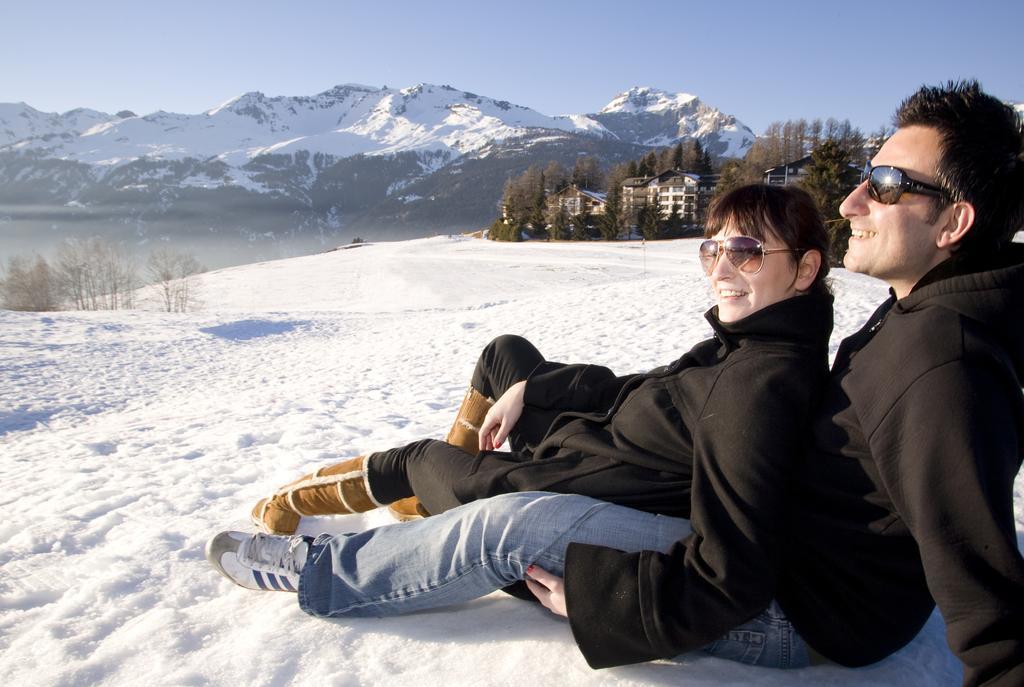 Bed and Breakfast Chalet Des Alpes Crans-Montana Exteriér fotografie