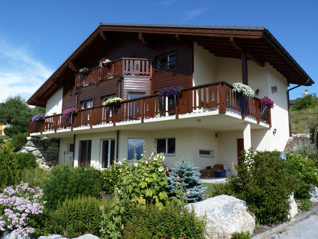 Chalet Des Alpes - Sunset View - Crans-Montana Exteriér fotografie