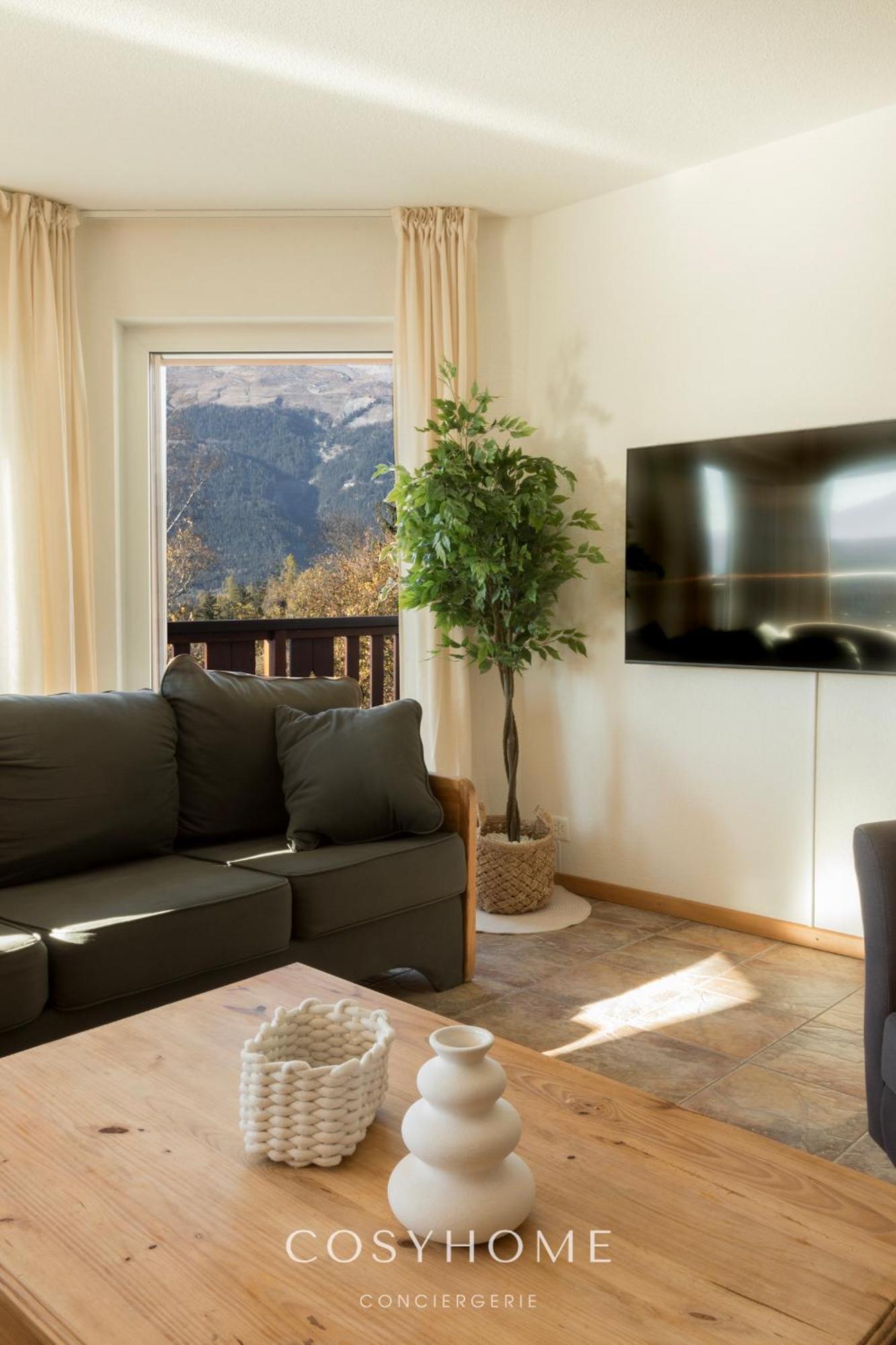 Chalet Des Alpes - Sunset View - Crans-Montana Exteriér fotografie