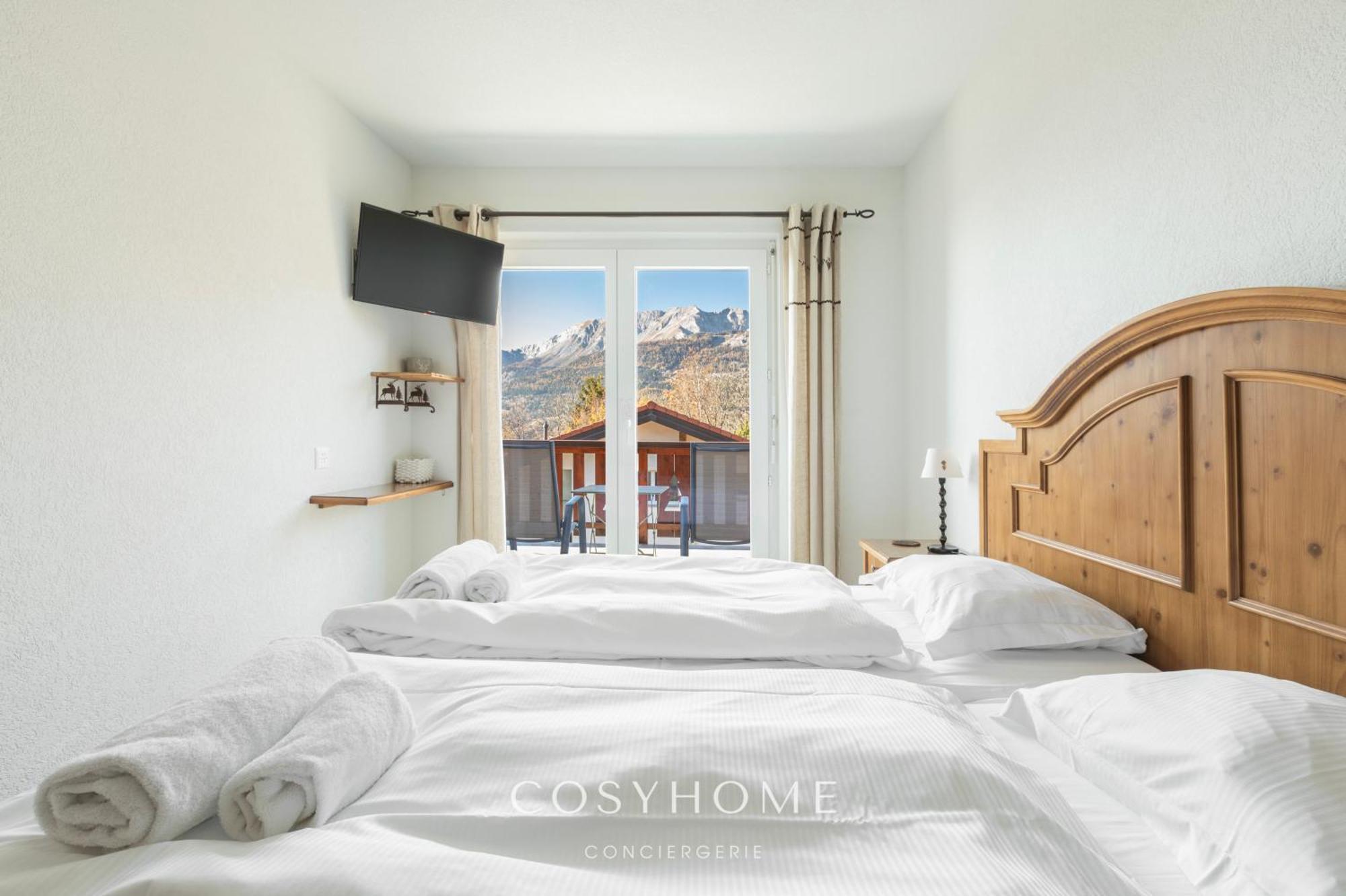 Chalet Des Alpes - Sunset View - Crans-Montana Exteriér fotografie
