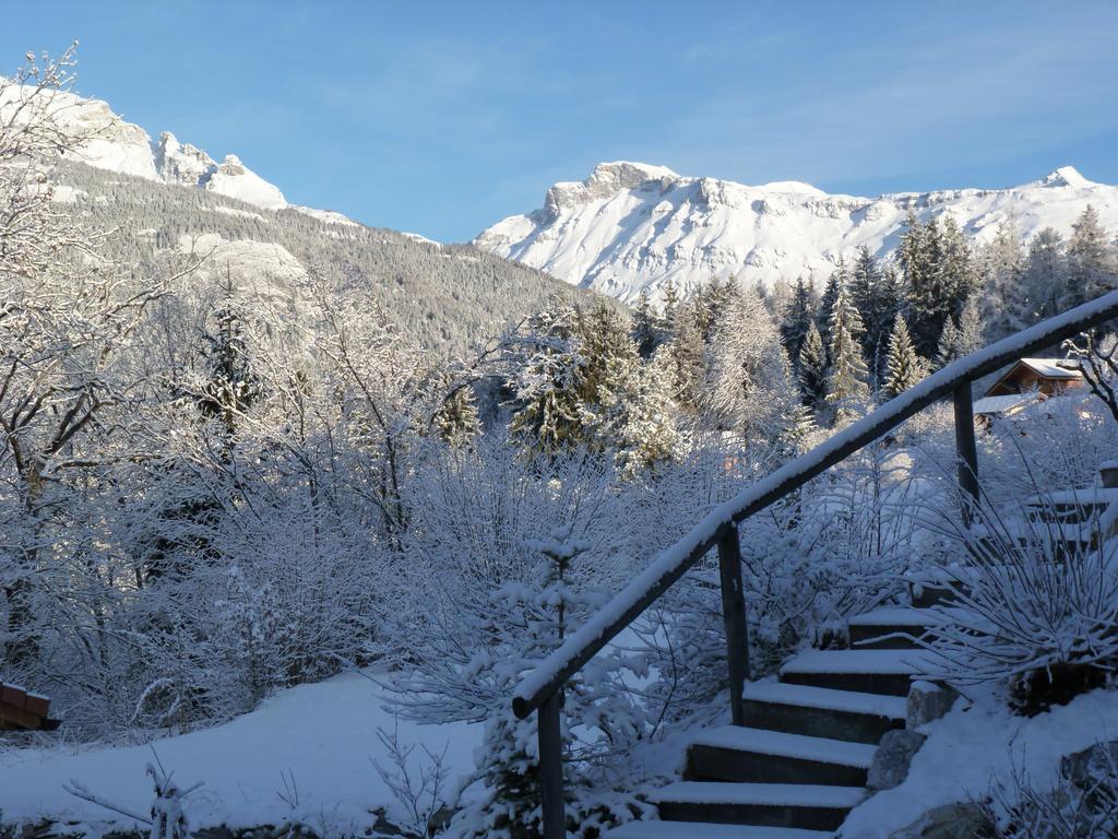 Bed and Breakfast Chalet Des Alpes Crans-Montana Exteriér fotografie