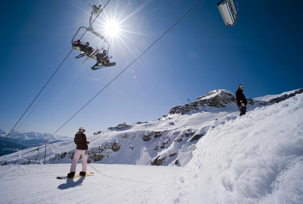 Bed and Breakfast Chalet Des Alpes Crans-Montana Exteriér fotografie