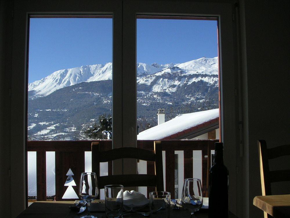 Bed and Breakfast Chalet Des Alpes Crans-Montana Exteriér fotografie